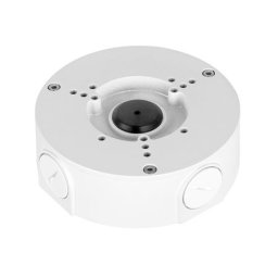 Doza din aluminiu pentru prindere camera supraveghere, IP66, alb
