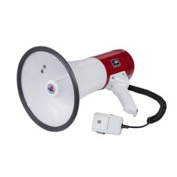 Megafon DH09 25W, diametru 240 mm, cu functie sirena si curea