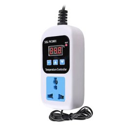 Termostat digital 230V XK-W2001 cu sonda NTC 1 m, 1500W