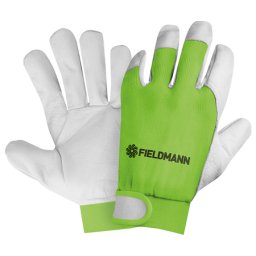 Manusi de lucru din piele moale cu elastic Fieldmann, marimea 10/XL