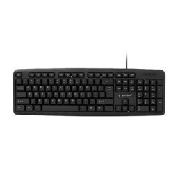 Tastatura standard USB Gembird cu 104 taste, cu fir, layout complet