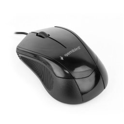 Mouse optic Gembird 1000 DPI cu fir, USB, 3 butoane + scroll