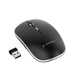 Mouse wireless Gembird 1600 DPI cu receptor nano USB, negru