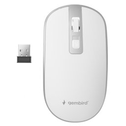 Mouse wireless Gembird 1600 DPI cu nano receptor USB, ergonomic
