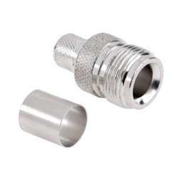 Mufa N mama pe cablu H1000, cu montaj prin sertizare, pentru conexiuni RF