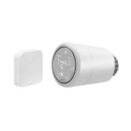 Kit cap termostatic inteligent Zigbee cu gateway Wi‑Fi, Isnatch