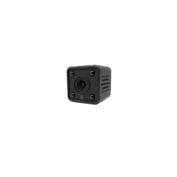 Camera mini Wi‑Fi HD 720p pentru interior, cu IR si baterie de rezerva