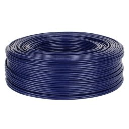 Cablu 2RCA 4 mm albastru la rola pentru instalatii audio