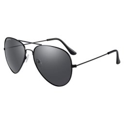 Ochelari de soare polarizati Kruger&Matz, rama metal neagra, Cat. 3