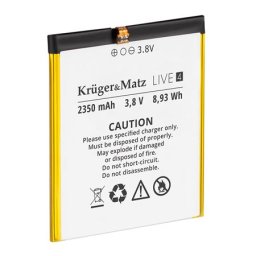 Acumulator original Kruger&Matz pentru Live 4/4S, 2350 mAh (3.8 V)