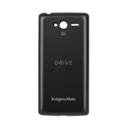 Capac spate smartphone Kruger&Matz Drive pentru baterie 2000 mAh, negru