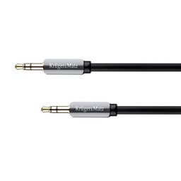 Cablu audio jack 3.5 mm la jack 3.5 mm, 1 m, Kruger&Matz