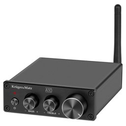 Amplificator audio stereo Kruger&Matz A10, 2x50W, Bluetooth 5.1