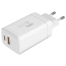 Incarcator retea GaN 65W Kruger&Matz, PD + QC, USB-C si USB-A