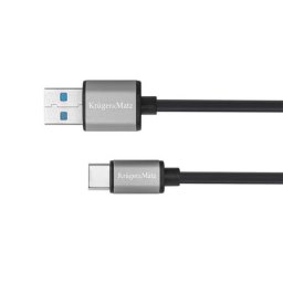 Cablu USB 3.0 la USB-C 5 Gbps, 1 m, Kruger&Matz pentru date si încarcare