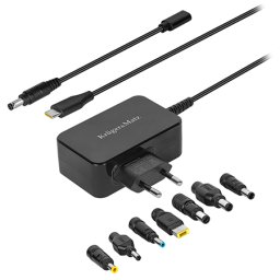 Alimentator universal 45W USB-C Power Delivery cu 7 mufe Kruger&Matz