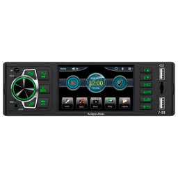 Player auto 1 DIN Kruger&Matz 4x50W cu ecran tactil 4” si USB