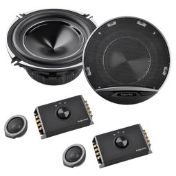 Set difuzoare auto 5 inch Kruger Matz cu tweetere si filtre audio