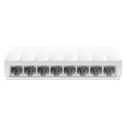 Switch TP-Link LS1008 cu 8 porturi 10/100 Mbps, LiteWave, fanless, plug & play