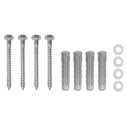 Set de fixare rack pe perete Elematic 14x70 mm, 4 buc, 120 kg