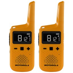 Statii radio PMR Motorola T72, set 2 bucati, 16 canale, 8 km
