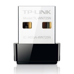 Adaptor WiFi USB nano TP-Link TL-WN725N 150 Mbps, USB 2.0