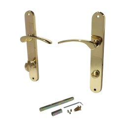 Set manere usa Violetta WC 08/090/0,6, finisaj auriu lucios
