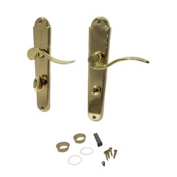 Set manere usa WC Combi-L 08/072/0,6 (stanga), finisaj auriu