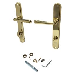 Set manere usa WC Elegant, auriu, stanga 08/090/0,6