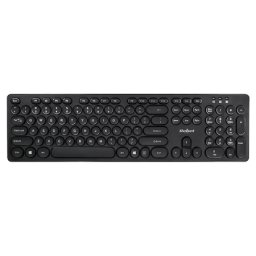 Tastatura wireless Rebel WK100, 96 taste compacte, 2.4 GHz, USB