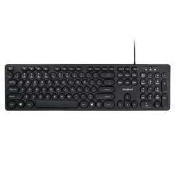 Tastatura cu fir Rebel WDK100, 96 taste tip insula, USB 2.0