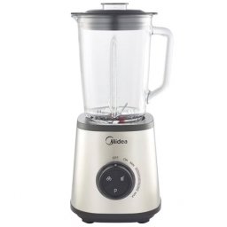 Blender de masa Midea 1,5L din sticla, 1500W, cu programe smoothie si gheata