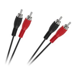 Cablu audio stereo 2xRCA tata la 2xRCA tata, 1,2 m