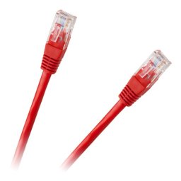 Patchcord UTP Cat6E CCA rosu 3 m pentru retea LAN, RJ45