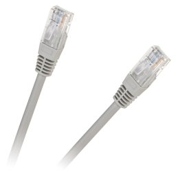 Patch cord UTP CCA 1 m, cablu de retea RJ45 pentru router si PC