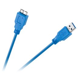 Cablu USB 3.0 A tata – Micro-B tata, 1,8 m, pentru HDD extern si transfer rapid