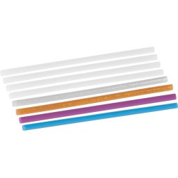 Rezerve batoane de lipici Strend Pro 7x185 mm, colorate, set 8 buc