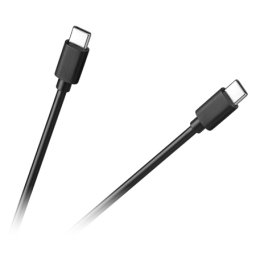 Cablu USB-C la USB-C 1 m Cabletech, negru pentru incarcare si date