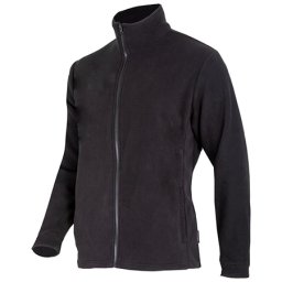 Jacheta polar neagra Lahti Pro, marimea L, 250 g/m², cu buzunare cu fermoar