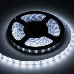 Banda LED Rebel 5m, SMD 5630, IP65, alb rece 6500K, 12V