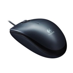 Mouse optic Logitech M90 USB cu fir, confortabil si usor de folosit