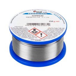 Fludor Cynel Sn60Pb40, rola 250 g, diametru 3 mm pentru lipituri electrice