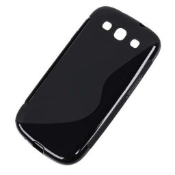 Husa spate M-Life pentru Samsung Galaxy S3, protectie slim, neagra