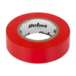 Banda izolatoare rosie Rebel 0,13 mm x 19 mm x 10 yd pentru cabluri electrice