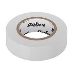 Banda izolatoare alba Rebel 0,13 mm x 19 mm x 20 yd pentru izolatii electrice