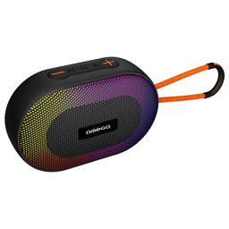 Boxa portabila Omega Bluetooth 5.1 cu lumini RGB, 5W RMS, USB-C