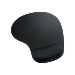 Mouse pad cu gel Omega ergonomic, cu suport pentru încheietura, negru