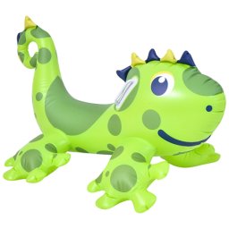 Saltea gonflabila dinozaur SunClub cu manere, 102 x 63 x 63 cm