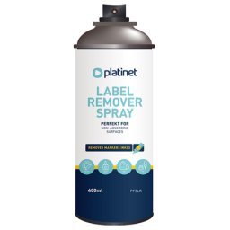 Spray pentru îndepartarea etichetelor si adezivilor Platinet Label Remover 400 ml