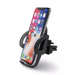 Suport telefon auto Philips pentru grila de ventilatie, rotatie 360°